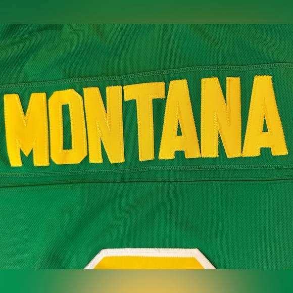 Adidas Men Notre Dame Fighting Irish Football Joe Montana Jersey Sz Large - Picture 4 of 10